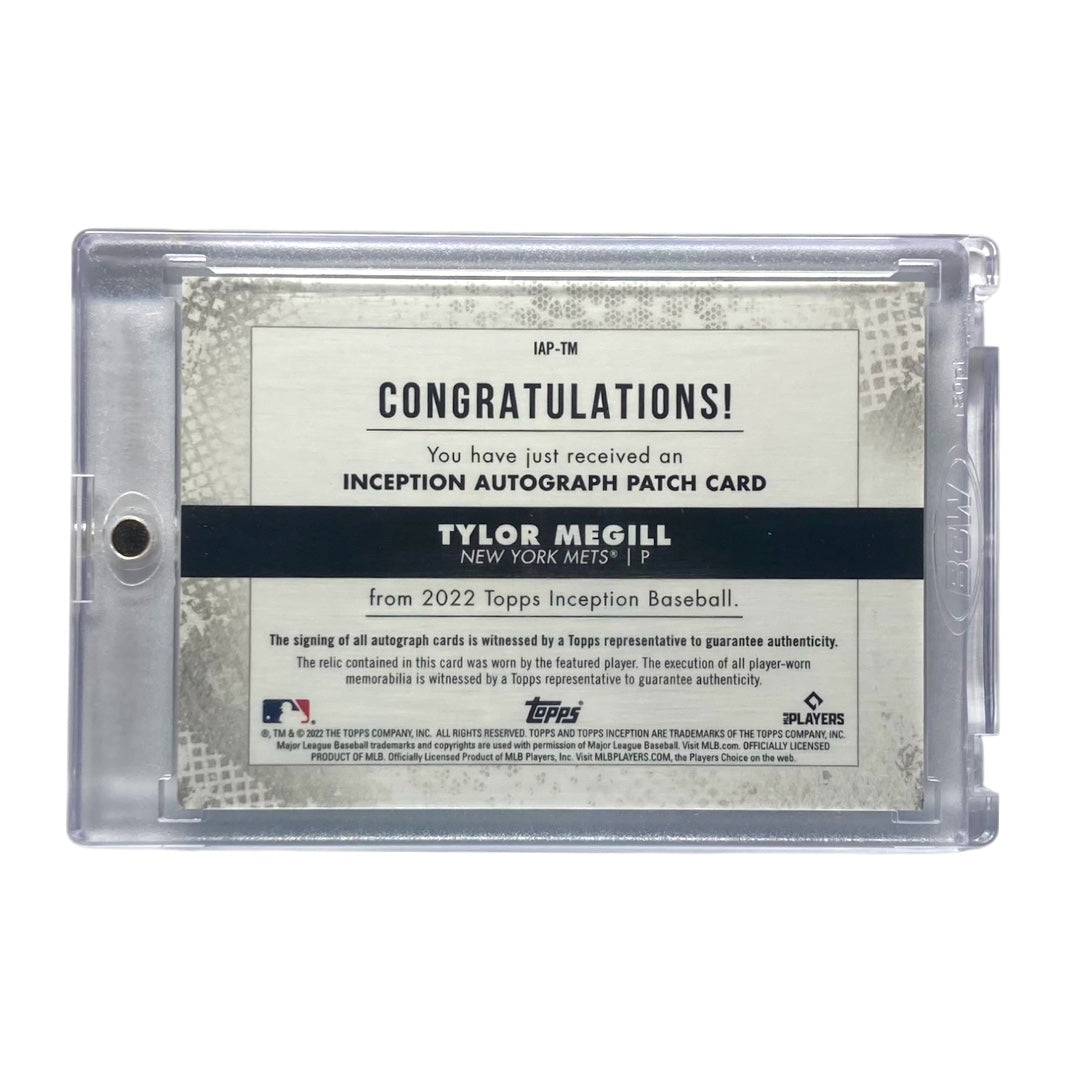TOPPS MLBカード INCEPTION TYLOR MEGILL METS 23/50 #IAP-TM 中古 IT2