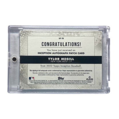 TOPPS MLBカード INCEPTION TYLOR MEGILL METS 23/50 #IAP-TM 中古 IT2