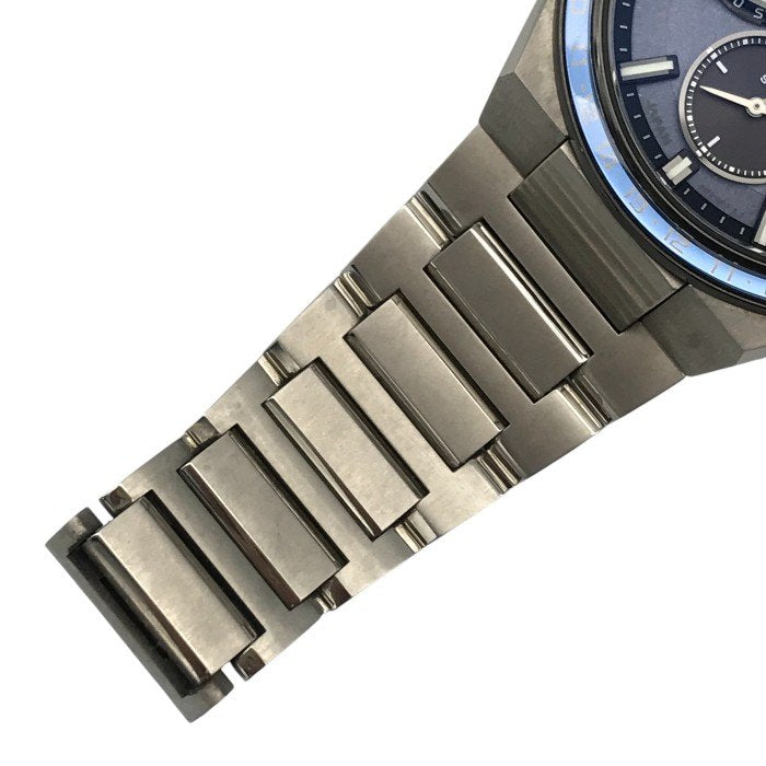 SEIKO セイコー ASTRON NEXTER 腕時計 メンズ アナログ GPS ソーラー電波 クロノグラフ デイデイト 大谷翔平 ネイビー/シルバー SBXC109 中古 T1