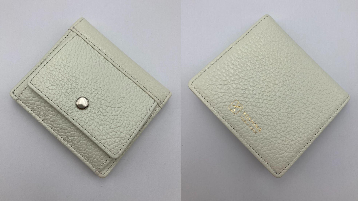 YOSHINA よしな コンパクト二つ折り財布 中古 D4