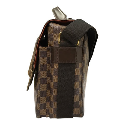 LOUIS VUITTON ルイヴィトン ダミエ エベヌ ブロードウェイ ショルダーバッグ メンズ 斜め掛けショルダー ビジネスバッグ ブラウン N42270 中古 T1