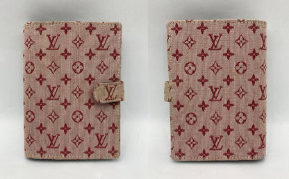 LOUIS VUITTON ルイヴィトン モノグラムミニ アジェンダPM 手帳カバー R20912 中古 D4