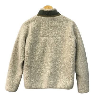 Patagonia パタゴニア キッズ レトロX ジャケット キッズ/レディース 秋冬 フリース パイル カーディガン ベージュ/カーキ XXL(16-18) 65625 中古 T1