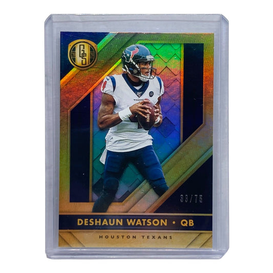 PANINI NFLカード GOLD STANDARD DESHAUN WATSON TEXANS 33/75 #24 中古 IT2