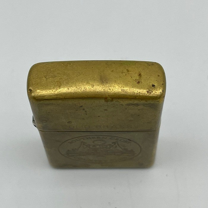 ZIPPO ジッポ サザンクロス 南十字星 ソリッドブラス 真鍮 1997年 アメリカ製 タバコ オイルライター ジッポー 中古 R1
