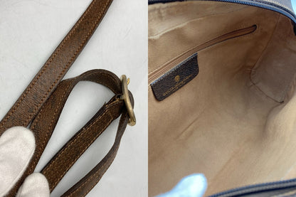 GUCCI オールドグッチ GGスプリーム シェリーライン ショルダーバッグ 中古 D4