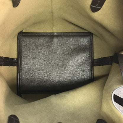 Max Mara マックスマーラ トートバッグ レディース シボレザー 2way ハンド/ショルダーバッグ ポーチ付き ブラウン 中古 T1
