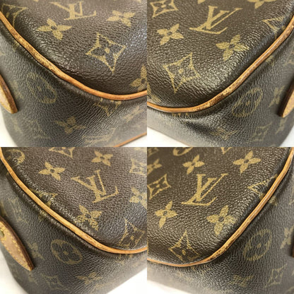 LOUIS VUITTON ルイヴィトン モノグラム ブロワ ショルダーバッグ レディース 斜め掛け 丸型 コンパクト ブラウン M51221 中古 T1