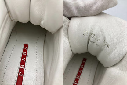 PRADA プラダスポーツ レザー ハイカットスニーカー 3T5743 サイズ37 1/2 レディース 中古 D4