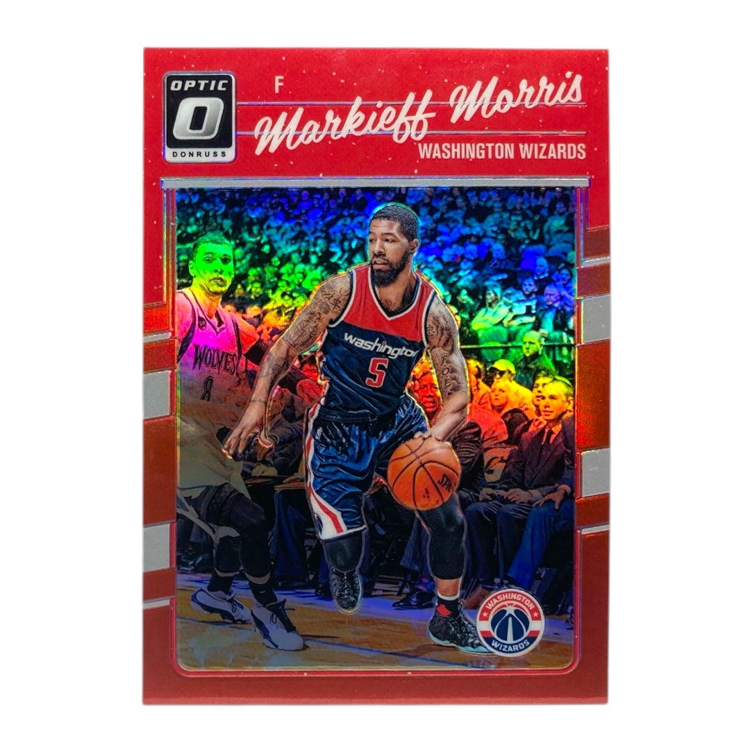 PANINI NBAカード DONRUSS OPTIC PRIZM MARKIEFF MORRIS WASHINGTON WIZARDS /99 #141 中古 IT2