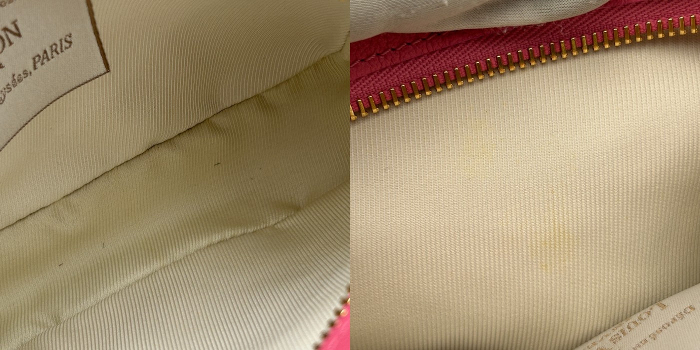 LOUIS VUITTON ルイヴィトン モノグラムサビア ポシェット・アクセソワール クルーズコレクション2011 M93069 ハンドバッグ ピンク レディース ブランド 中古 W４