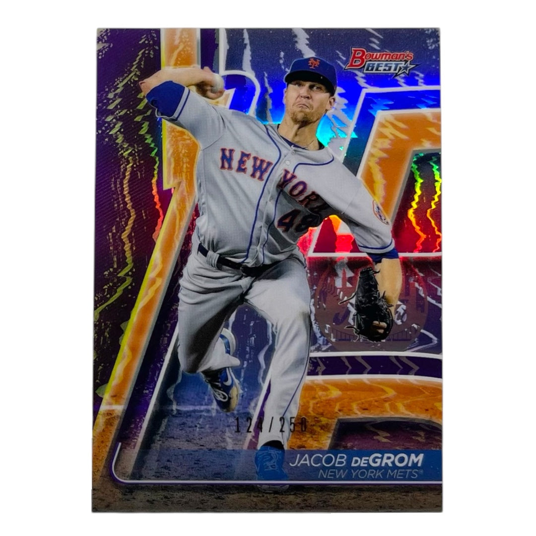 TOPPS MLBカード BOWMAN'S BEST JACOB DEGROM NEW YORK METS /250 #29 中古 IT2