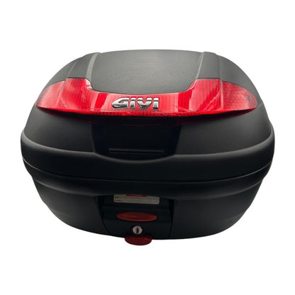 GIVI ジビ バイク用 リアボックス モノロック VISIONシリーズ 34L E340N 収納 バイク用品 鍵付 中古 W４