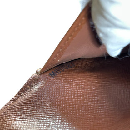 LOUIS VUITTON ルイヴィトン モノグラム ポルトトレゾール・インターナショナル 長財布 M61215 財布 ブランド メンズ レディース ブラウン 中古 W４