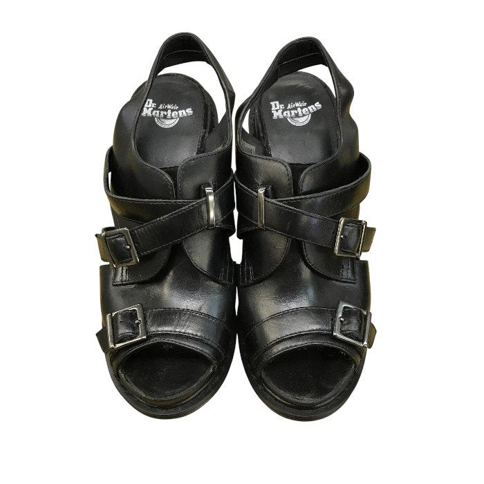 Dr.Martens ドクターマーチン ADITA サンダル レディース レザー ブラック UK3 22cm 中古 N1