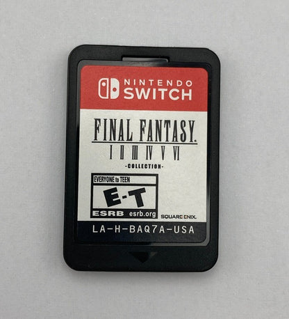 Nintendo Switch ソフト 海外版 ファイナルファンタジー 1-6 コレクション アニバーサリーエディション  北米版パッケージ 中古 D4