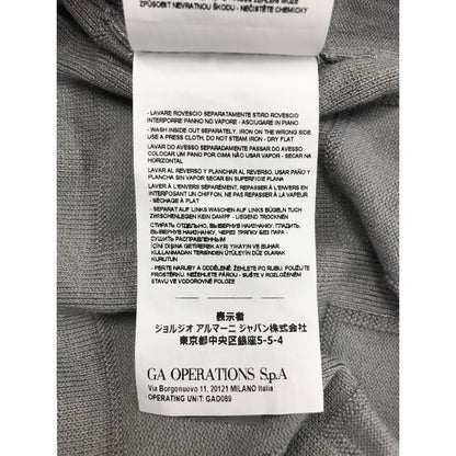 EMPORIO ARMAN エンポリオアルマーニ トップス メンズ 秋冬 ビスコース グレー XSサイズ 中古 M1