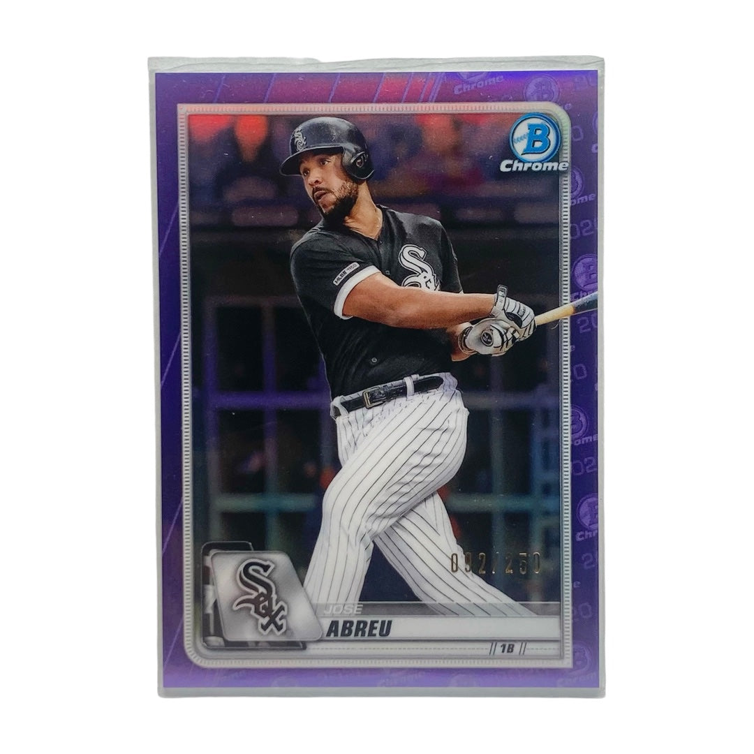 TOPPS MLBカード BOWMAN CHROME JOSE ABREU WHITE SOX 092/250 #99 中古 IT2