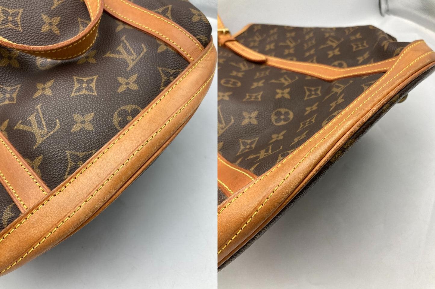 LOUIS VUITTON ルイヴィトン モノグラム バケットGM M42236 中古 D4