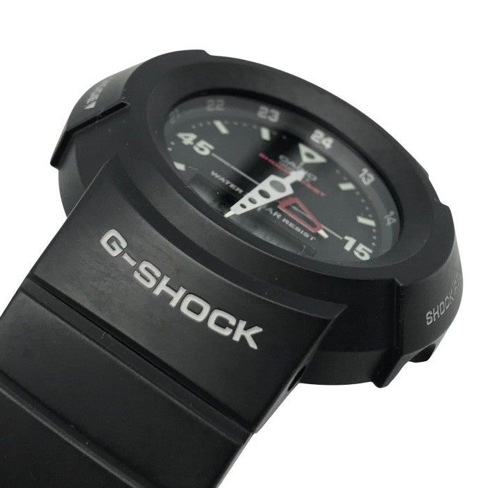 CASIO G-SHOCK 腕時計 メンズ アナログ/デジタル クォーツ 復刻 コンビネーションモデル ブラック AW-500E-1EJF 中古 T1