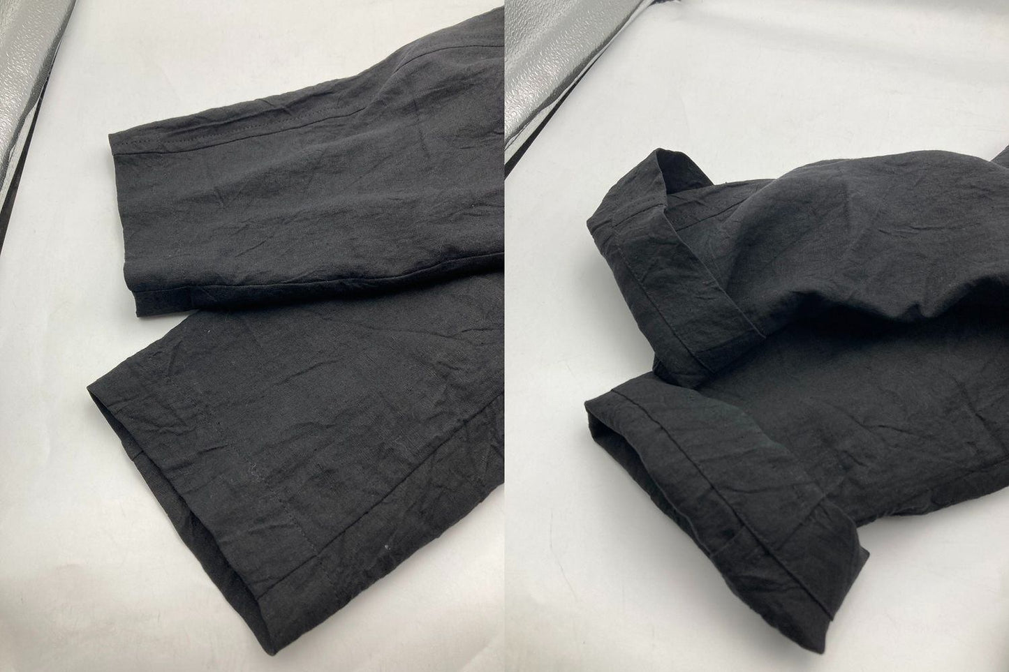 IISSEY MIYAKE MEN イッセイミヤケ メン リネン 縮絨加工 テーラードジャケット ME22FD634 サイズ3 ブラック 中古 D4