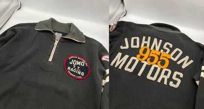 TOYS McCOY トイズマッコイ Johnson Motors ジョンソンモータース ハーフジップ スウェット サイズS メンズ 中古 D4