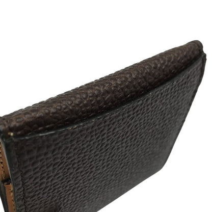 Paul Smith ポールスミス コインケース メンズ シボレザー 牛革 ボックス型 小銭入れ ブラウン PSP350 中古 T1