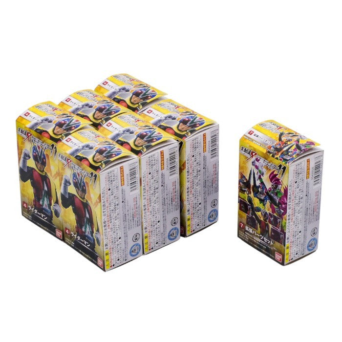 BANDAI SHODO-X 仮面ライダー11 ４.ライダーマン×6＆７.拡張パーツセット 中古 a1