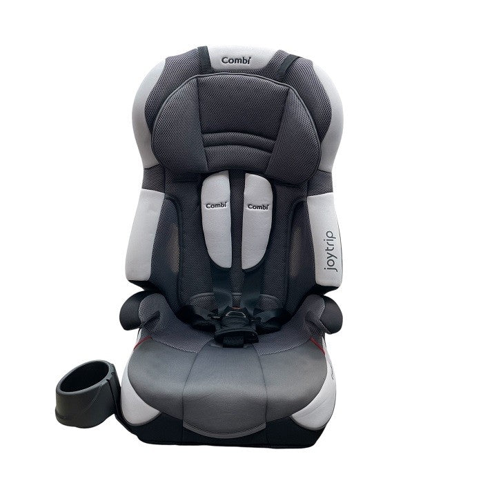 Combi ジュニアシート ジョイトリップ エアスルー GC エアーグレー (1歳~11歳頃対象) 軽量&省スペース設計 コンビ チャイルドシート メッシュシート 中古 R4