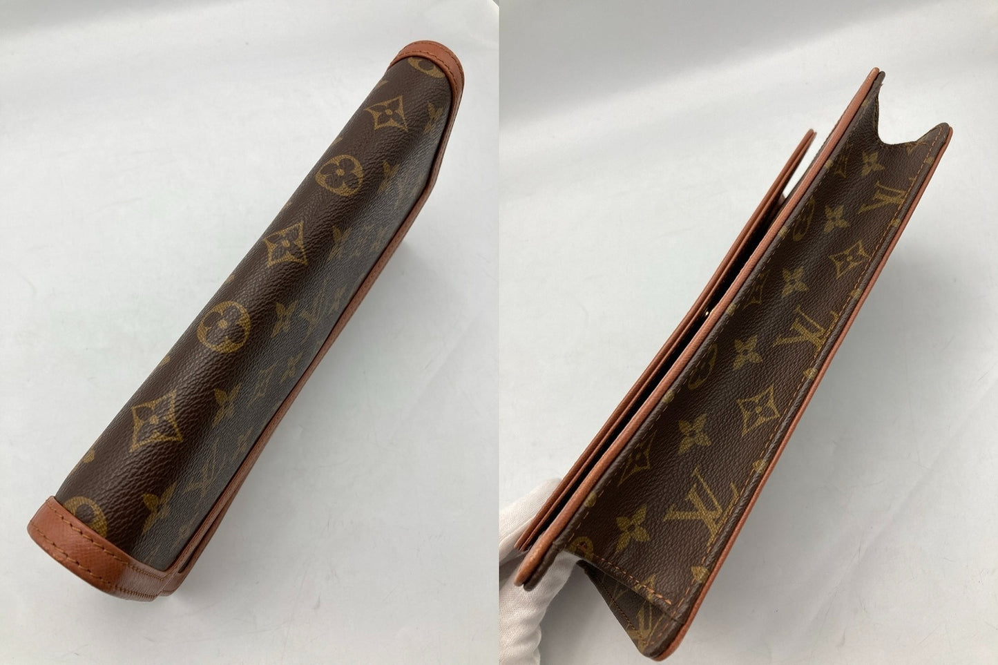 LOUIS VUITTON ルイヴィトン モノグラム ポシェット・ダムPM セカンドバッグ M51812 中古 D4