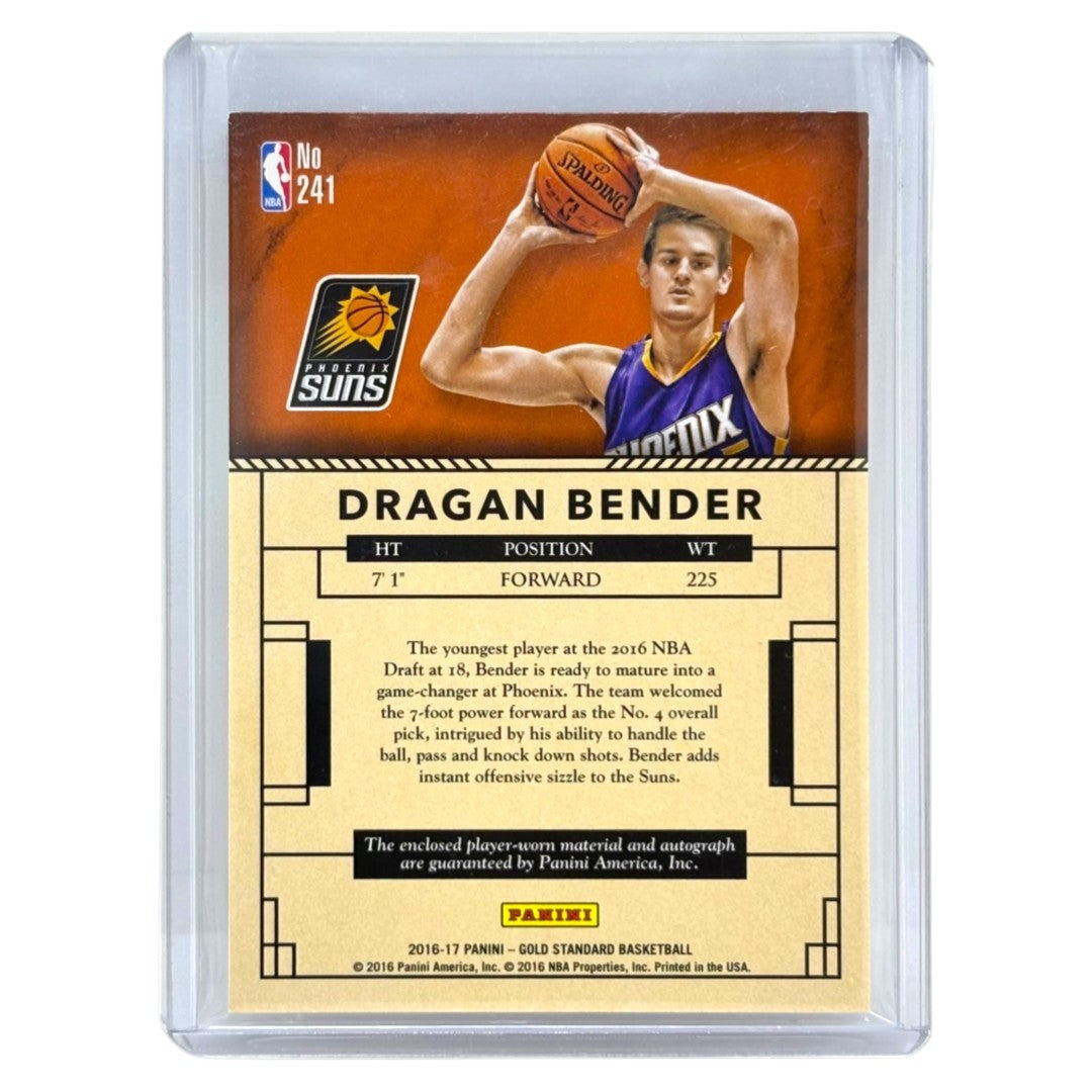 PANINI NBAカード GOLD STANDARD DRAGAN BENDER PHOENIX SUNS /25 #241 中古 IT1
