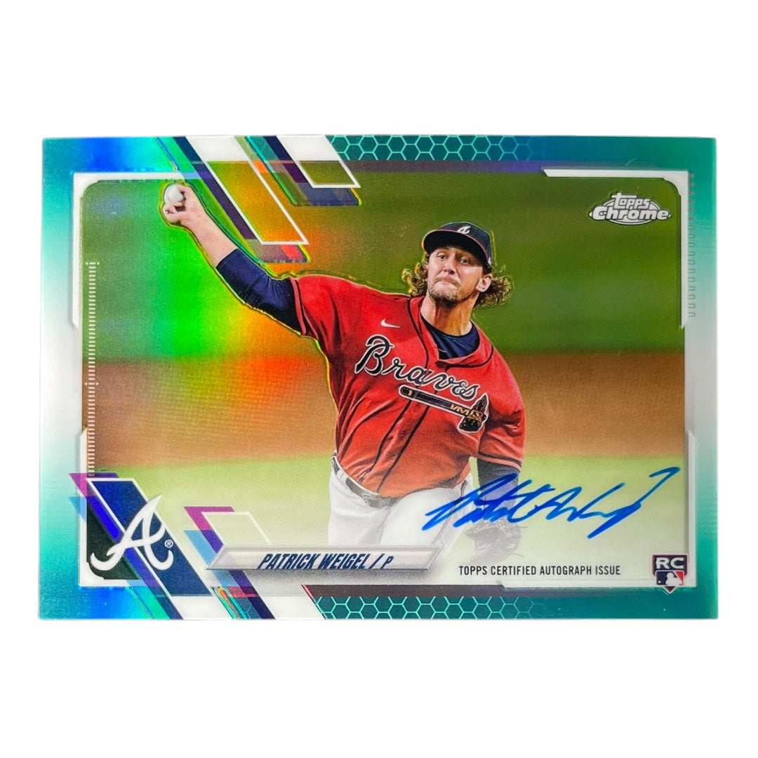 TOPPS MLBカード CHROME PATRICK WEIGEL ATLANTA BRAVES /199 #RA-PW 中古 IT2