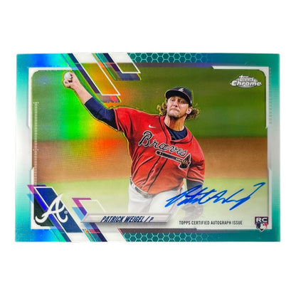 TOPPS MLBカード CHROME PATRICK WEIGEL ATLANTA BRAVES /199 #RA-PW 中古 IT2