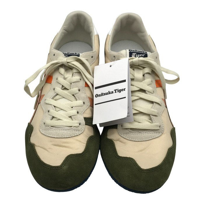 オニツカタイガー SERRANO スニーカー メンズ ローカット セラーノ COZY PINK/MIKAN ORANGE 28.5cm 中古 T1