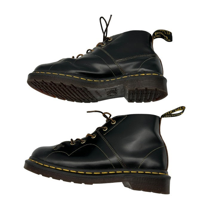 Dr.Martens ドクターマーチン CHUCH モンキーブーツ UK6 (約25.0cm) ブラック 靴 シューズ レディース レザー 中古 W1