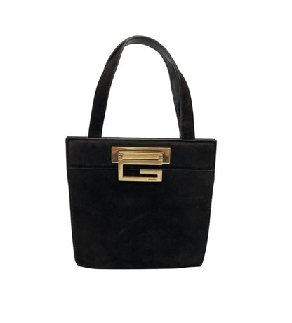GUCCI グッチ スエード ミニハンドバッグ  007 2046 0284 中古 D4