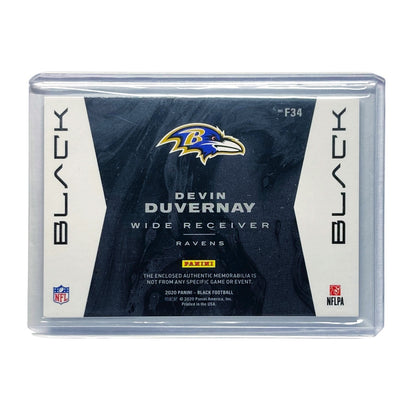 PANINI NFLカード BLACK DEVIN DUVERNAY RAVENS 68/75 #F34 中古 IT2