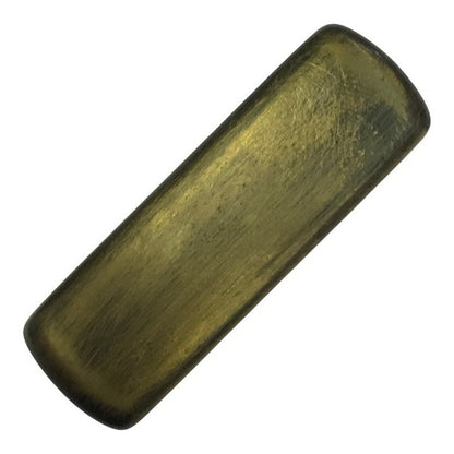 Zippo ジッポー OVER WORK オイルライター スカル ガイコツ 真鍮ユーズド加工 アンティークゴールド USA製 中古 T1