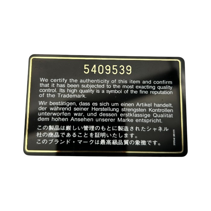 CHANEL シャネル ビコローレ ラムスキン ポーチ 羊革 キルティング ブランド レディース 中古 W1