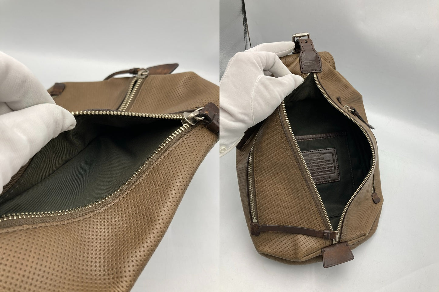 COACH コーチ トンプソン ボディバッグ スリングバッグ 70716 中古 D4