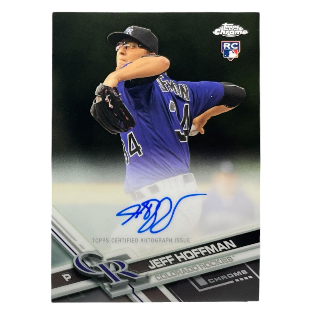 TOPPS MLBカード CHROME JEFF HOFFMAN COLORADO ROCKIES #RA-JH 中古 IT2