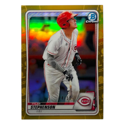 TOPPS MLBカード BOWMAN CHROME TYLER STEPHENSON CINCINNATI REDS /50 #BCP-228 中古 IT2