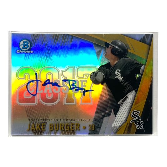 TOPPS MLBカード BOWMAN CHROME JAKE BURGER WHITE SOX 36/50 #C17A-JB 中古 IT2