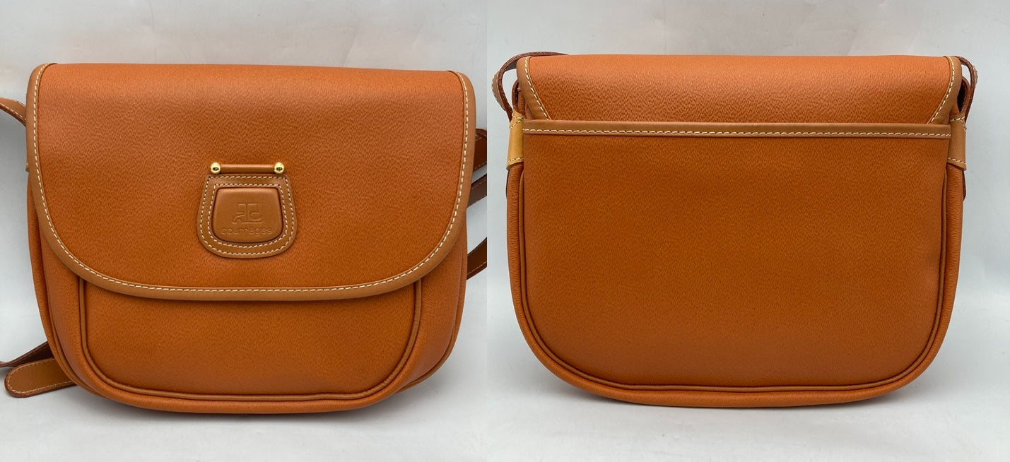 courreges クレージュ ショルダーバッグ 中古 D4