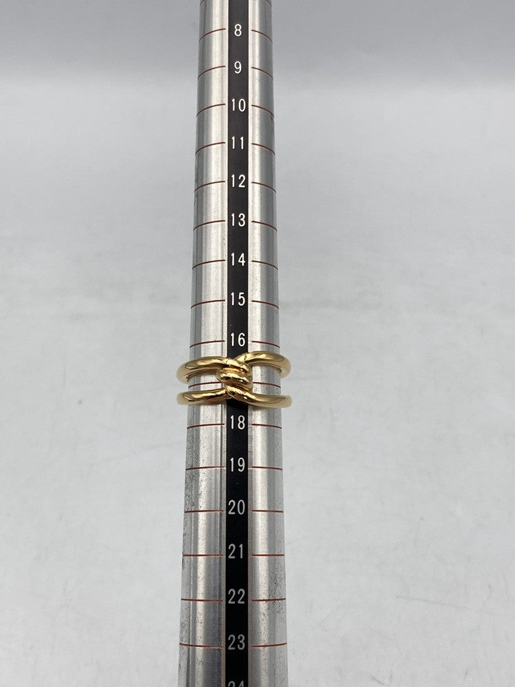 Jouete ジュエッテ ジェンダレス リング ツイスト シルバー925 サイズ17号 中古 D4