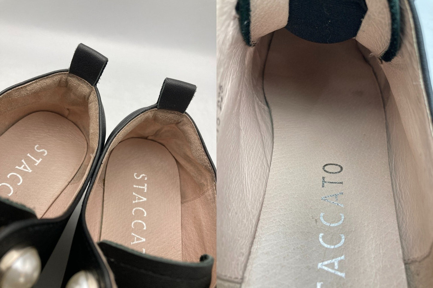 STACCATO スタッカート メイジーパールプラットフォーム サイズ22.5cm レディース 中古 D4