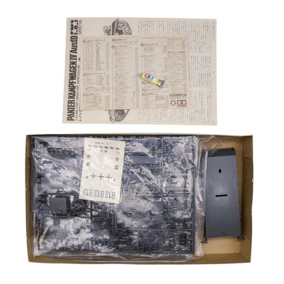 タミヤ 1/35 ミリタリーミニチュアシリーズ No.96 ドイツ陸軍 IV号戦車 D型 JANなし 35096 中古 a1