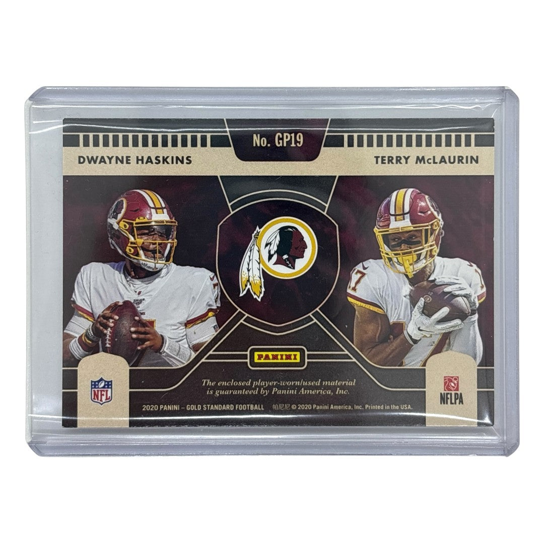 PANINI NFLカード GOLD STANDARD DWAYNE HASKINS TERRY MCLAURIN REDSKINS 034/199 #GP19 中古 IT1