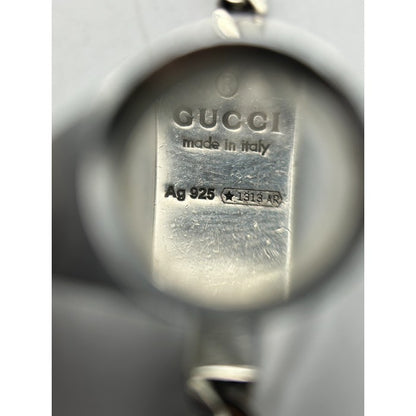 GUCCI グッチ AG925 ブレスレット ゴースト アクセサリー シルバー925 メンズ レディース かわいい おしゃれ 中古 W４