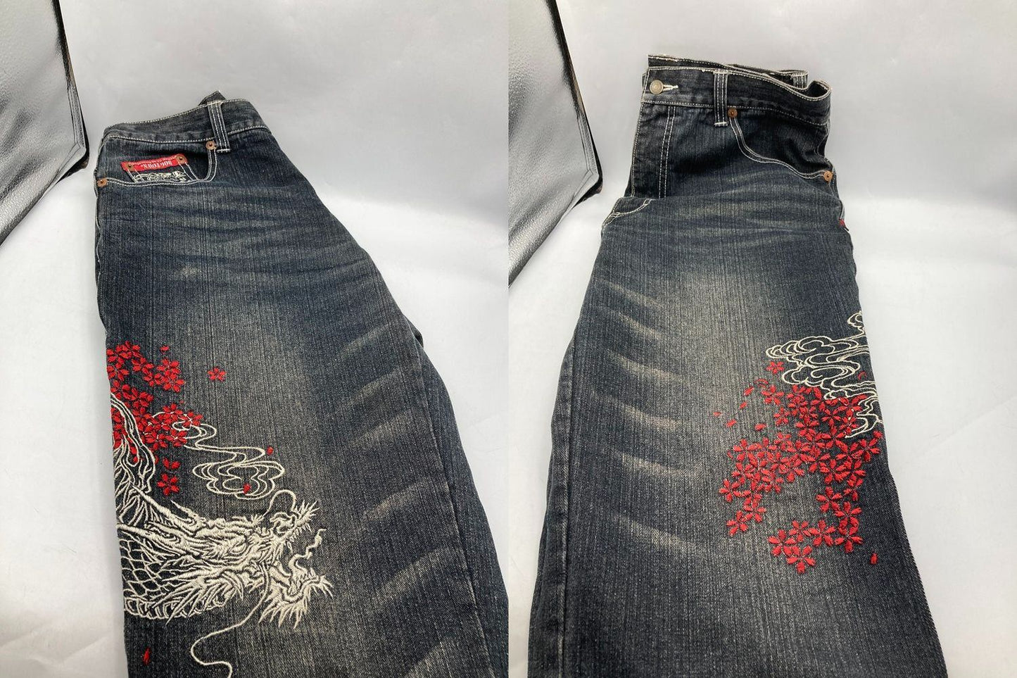 DOG TOWN ドッグタウン 黒龍 デニムパンツ DTB-3179 中古 D4